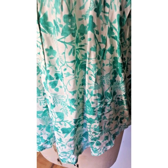 Maeve Anthropologie Islet Floral pockets button down shirt top blouse - Picture 10 of 11